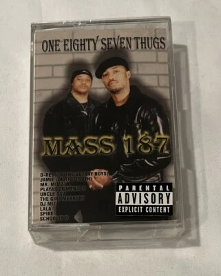 Mass 187 - One Eighty Seven Thugs - SEALED Cassette - Image 1 of 3