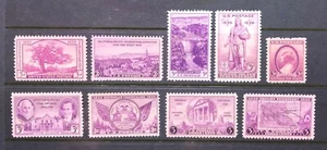 US, 1935-36 year set, 9v, MNH - Picture 1 of 1