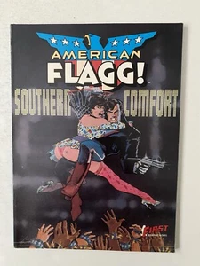 First Comics Graphic Novel AMERICA FLAG! Southern Comfort 1987 1st Print - Picture 1 of 5