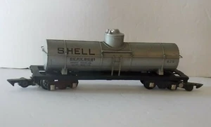 AMERICAN FLYER Link Coupler 625 Silver SHELL Single Dome TANK Freight CAR C-7 - Picture 1 of 6