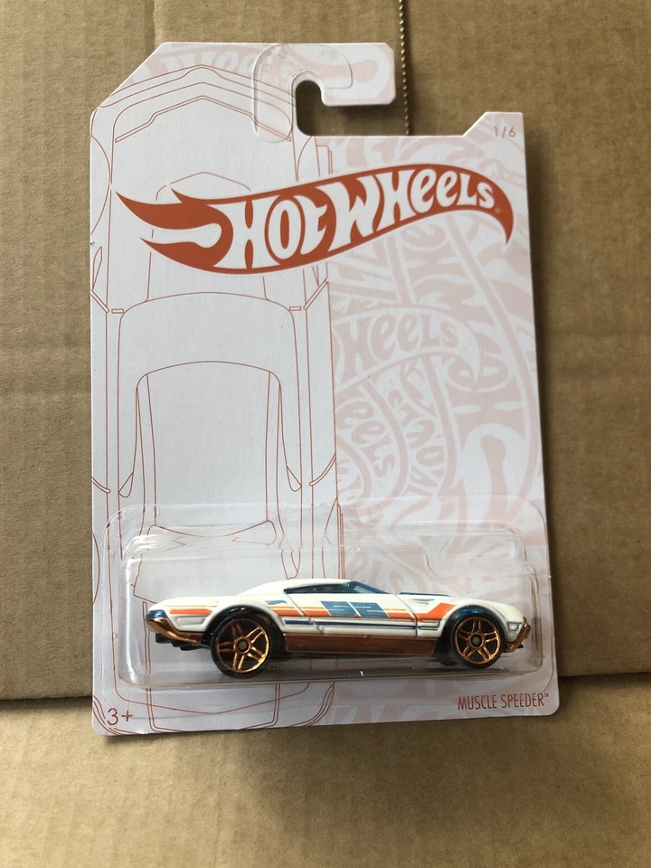 HOT WHEELS DIECAST - Pearl & Chrome - Muscle Speeder 1/6 - Combined Postage - Image 1 of 1