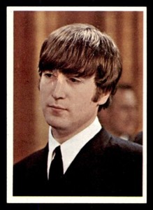 1964 Topps Beatles Color #10 John Speaking NM/MT