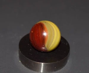 ⭐Vintage Master Marble Multi-Color Brushed Sunburst Marble Size .609"=39/64 MINT - Picture 1 of 7
