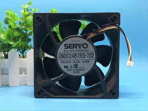 SERVO CNDC24B7RS-702 24V 0.2A 4.8W 120*120*38mm 3PIN Converter Cooling Fan - Picture 1 of 4