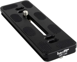 120Mm QR Quick Release Plate Dual Dovetail and D-Ring Screw Fits Arca-Swiss Stan - Picture 1 of 12