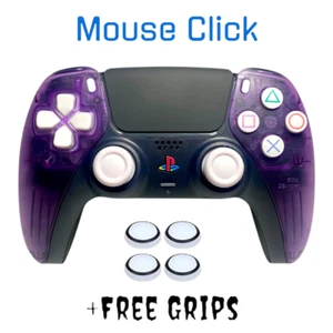Atomic Purple PS5 Controller Mouse Click PlayStation 5 DualSense Custo Controllr - Picture 1 of 1