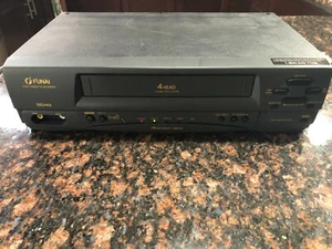 Funai F240LA VCR 4 Head HiFi VHS Video Cassette Recorder Player - TESTED WORKS - Picture 1 of 5