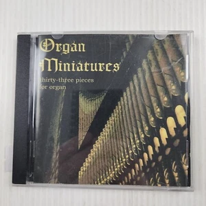 Organ Miniatures Thirty-Three Pieces for Organ CD - TRACKED POST - Picture 1 of 7