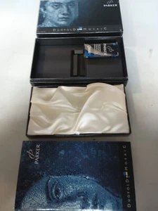 Parker Dual Fold Mosaic Box Only No Fountain Pen - Picture 1 of 12