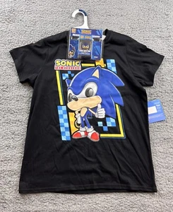 Funko Pop & Tee Sonic the Hedgehog Boy's Size Large Short Sleeve T-Shirt - Picture 1 of 6