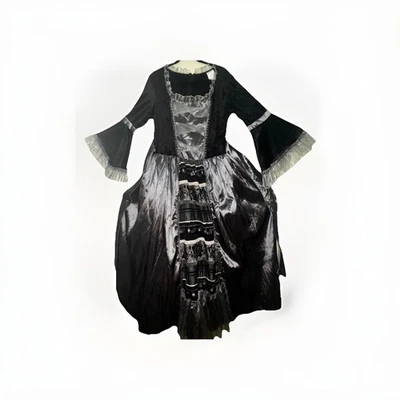 MUJER RENACENTISTA MEDIEVAL BARONESA RECREACIÓN TEATRO DISFRAZ VESTIDO TALLA MED Foto 1 de 4