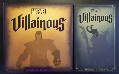 Marvel Villainous Infinite Power & Michief & Malice Card Game 2020/21 Complete - Image 1 of 4