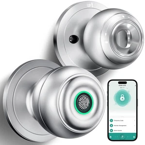 Fingerabdruck Smart Türschloss biometrische Steuerung schneller Versand - Bild 1 von 8