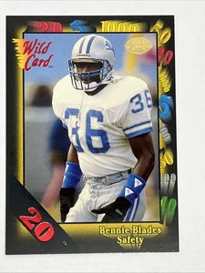 Bennie Blades #90 Wild Card 20 Stripe - Löwen - 0442 - Bild 1 von 2