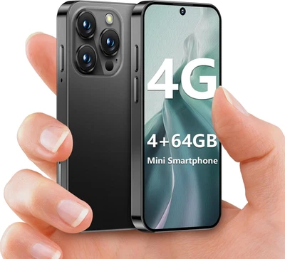 Mini Smartphone 4G, Telefono Mini Sbloccato 4+64 GB Con Schermo HD Da 3,88 Polli - Immagine 1 di 4