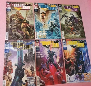 Lotto serie complete DB3 Brave and the Bold #1,2,3,4,5,6 alta qualità Batman Wonder - Foto 1 di 7