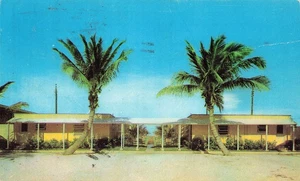 DELRAY BEACH FL PARKER VILLAS MOTEL VINTAGE 1953 POSTCARD 101425 U - Picture 1 of 2