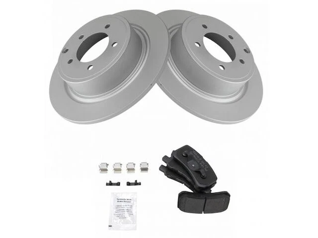 Rear Brake Pad and Rotor Kit For 2008-2012 Mitsubishi Outlander 2009 JT479PY - Изображение 1 из 1