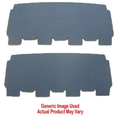 Seat Panelboard for 1965-1969 Chevrolet Corvair Convertible Black Front 1 piece - Image 1 of 4