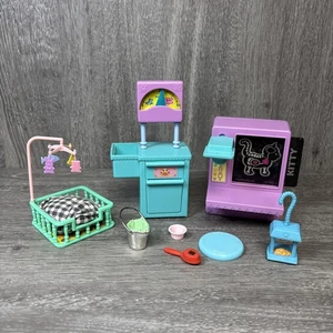 Vintage 1993 Kenner Littlest Pet Shop Care Center Vet Hospital Incomplete - Picture 1 of 17