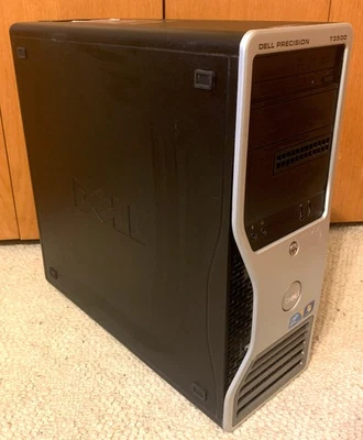 Dell Precision Workstation T3500 Intel Xeon W3530 2.80Ghz CPU 2GB RAM 250GB RAID - Image 1 of 4
