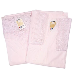 VTG Unused 2-Piece Set Pink Hadagi Kimono Kimono Kitsuke Undergarment Set: D - Picture 1 of 9