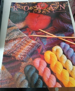 Vintage Rowan Knitting Journal Booklet 90er Kaffe Fassett Retro Basteln - Bild 1 von 7