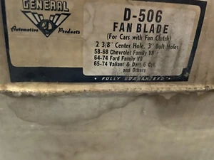 N.O.R.S. 1958 -1974 Chevy, Ford and Chrysler aluminum cooling fan  - Picture 1 of 4