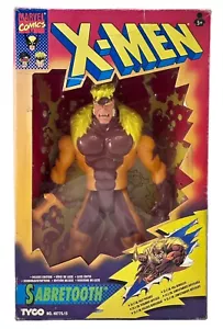 SABRETOOTH DELUXE EDITION X-MEN MARVEL 25.5 CM TYCO 1994 - Foto 1 di 14