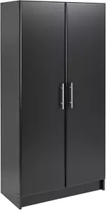 Elite Tall Garage Storage Cabinet & Pantry Storage Cabinet, 2-Door Freestanding - Picture 1 of 9
