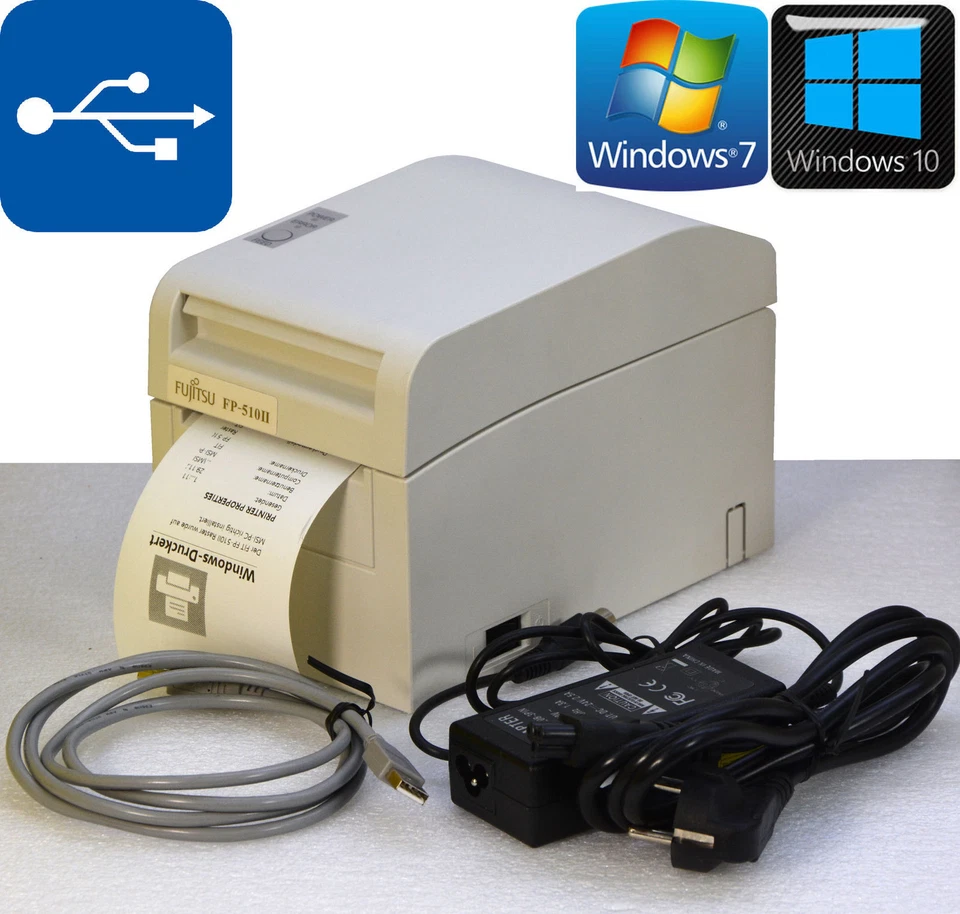 Stampante Scontrini Fiscale FSC FP-510II Universal USB + RS-232 Win XP 7 8 10 - Image 1 of 1