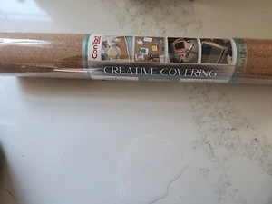 Con-tact Brand Self Adhesive Natural Cork Roll 18 in x 4 ft NEW Sealed 6sq Ft  - Picture 1 of 1