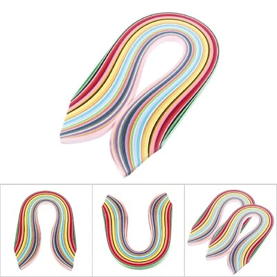 Multi Color 720 Pc Quilling Paper Art Strips In 36 Colors 540mm Length 3mm Width - Image 1 of 4