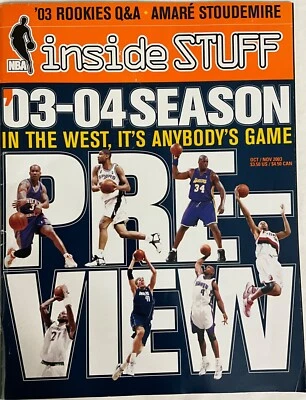 Inside of Stuff 03-04 Temporada Previa Oct/Nov 2003 Foto 1 de 2