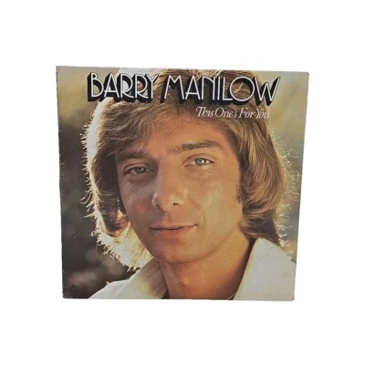 Barry Manilow Album Vinyl 1976 Arista Records Stereo AL-4090 This One's For You - Image 1 of 4