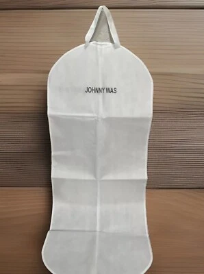 Johnny Was Garment Dust Bag Zippered Hanging Storage Travel Accessory For Kimono - Image 1 of 4
