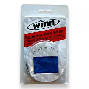 Winn Grips 96" Superior Fishing Rod Wrap OverWrap OW11-BC Blue Camo - Picture 1 of 2