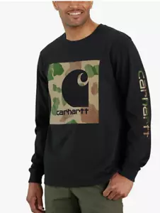 Carhartt Herren Relaxed Fit Heavyweight Longsleeve Camouflage - 2XL - Bild 1 von 1