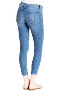 NWT HUDSON Womens Krista Super Skinny Crop Mid-Rise Jeans Size 29 Hermosa Wash - Picture 1 of 12