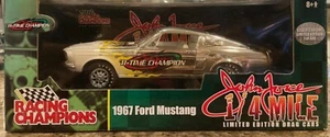 ERTL 77448 1967 Ford Mustang, Racing Champions, 1/416, John Force, Chrome, 1/18 - Picture 1 of 8