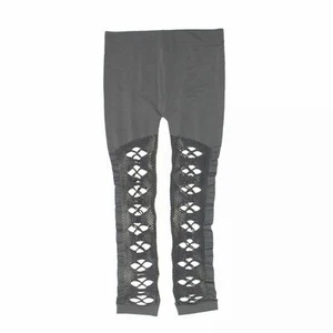 Yi Tong Damen Junior Fit Netz Nylon Stretch Leggings Einheitsgröße - Bild 1 von 6
