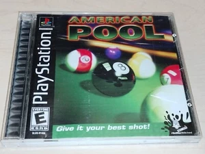 American Pool PS1 Playstation 1 + Reg Card - Komplett in Hülle - CIB - Billard - Bild 1 von 3