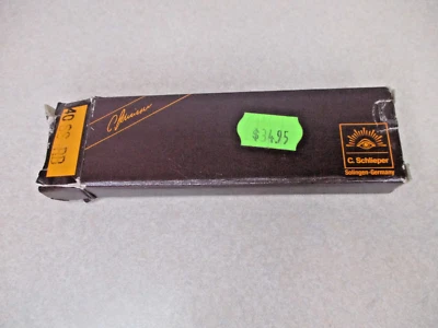 VINTAGE CARL SCHLIEPER GERMAN EYE BRAND KNIFE BOX ONLY 40 SS-RB SS RB Stockman - Image 1 of 4