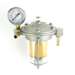 Malpassi Filter King pressure regulator 85mm clear glass bowl with gauge - Picture 1 of 4