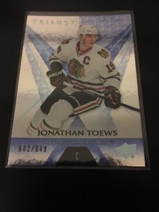 2016-17 Upper Deck Trilogy JONATHAN TOEWS Blue /849