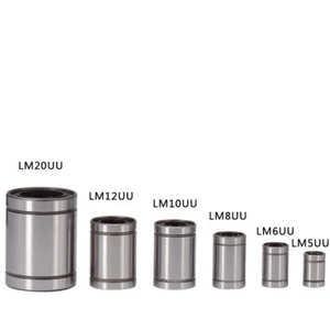LM5/6/8/10/12/13/16/20UU 5-20mm Linear Motion Slide Ball Bearing Bushing - Picture 1 of 6