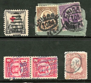 Colección Classic Cancels CHICAGO FANCY ETC 1861-1945 EE. UU. 36E - Imagen 1 de 3