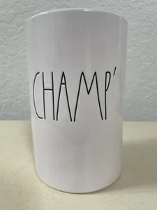 Rae Dunn by Magenta Ceramic Wine/Champagne Chiller: “CHAMP’” 7" Tall - Picture 1 of 3