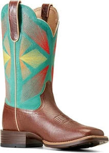 Ariat Ladies Oak Grove Gingersnap Western Boots 10047053 Size 9 B Medium Womens - Picture 1 of 4