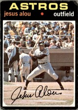 1971 TOPPS JESUS ALOU HOUSTON ASTROS #337